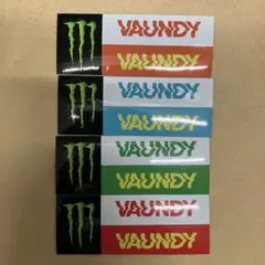 モンスターオリジナルステッカー4種類コンプリート1セット計4枚 新品、未使用