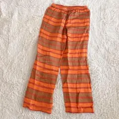 パーバーズ Wave Border Loose Knit Pants - メルカリ