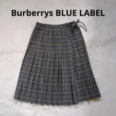 Burberrys BLUE LABEL プリーツスカート ノバチェック 36