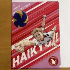 クリアファイル　ハイキュー　夜久衛輔　灰羽リエーフ