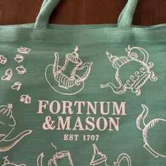 FORTNUM & MASON トートバッグ ミントグリーンのサムネイル