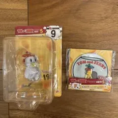ハッピーくじ　トムとジェリー　A賞9 フィギュア　F賞缶ミラー