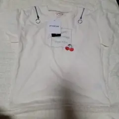 LaPetitLilly チェリー刺繍 Tシャツ　120cm　新品未使用