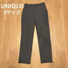 UNIQLO ストライプ スラックス グレー Sサイズ