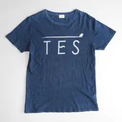 TES エンドレスサマー インディゴ ロゴTシャツ L