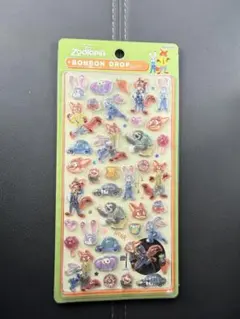 ズートピア ボンボンドロップシール
