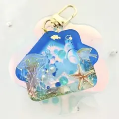 シェイカーキーホルダー　海はおうち