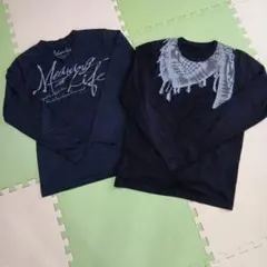 【美品】マックハウス 長袖Tシャツ Mサイズ ２枚セットのサムネイル