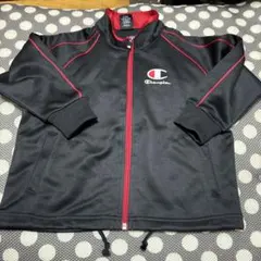 Champion ジャージ 黒/赤 100cm 上着