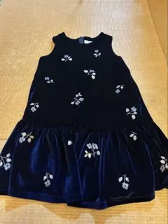 週末限定お値下げ中！【新品未使用タグ付き】ケイトスペード　ワンピース　140 Kate Spade(ケイトスペード) 花柄ワンピースJ219 J219 ブルー