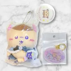 ウ*リ様 ちいかわ てんしとあくま くりまんじゅう ぬいぐるみ キーホルダー 2