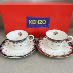 【H5】✨KENZO コム アン ジャルダン ペアコーヒーセット　箱付き✨