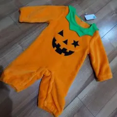【新品】ハロウィン　ロンパース　90