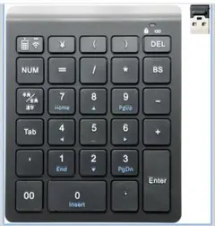 ミヨシ アイソレーション式 テンキー 2.4Ghz 無線接続 TEN24G01