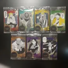 鋼の錬金術師 ウエハース メタリックプラカード 7枚セット