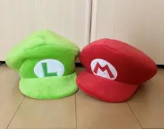 USJ ニンテンドーワールド 公式 マリオ ルイージ ファンキャップ 帽子