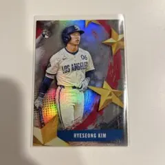 topps 2025 update キムヘソン　ルーキー　インサート　カード