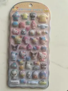 サンリオ　コットンパフィ　シール