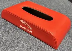 ジャガー　ティッシュボックス　box 赤　オシャレ　限定価格　新品未使用品　希少