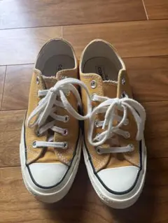 美品 Converse コンバースオールスターHI ジュース マスタード 日本製 
