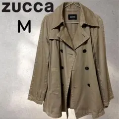 【美品】ZUCCA ズッカ トレンチコート ベージュ M 日本製 レディースのサムネイル