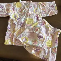 アンパンマン　甚平　ピンク　100cm