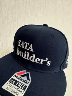 帽子 キャップ 佐田ビルダーズ SATA builder's 佐田 佐田ビルダーズ 'Original CAP'キャップ 佐田毘流陀頭 SATA
