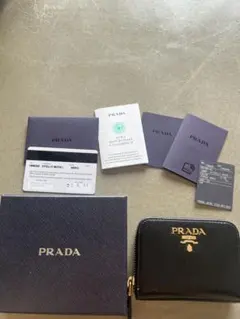 PRADA ブラック コインケース