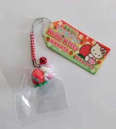✨激レア✨キティ hello kitty ご当地 根付 大阪 ヒョウ柄 ピンク