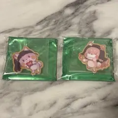 鬼滅の刃 アニマルクッキーバッジ 栗花落カナヲ バレンタイン 竈門禰豆子 ねずこ