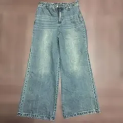 【CLEL】ヴィンテージデザイン フレアデニムパンツ メンズ レディース