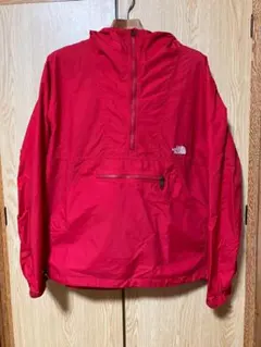 【一部店舗 限定販売 希少】ノースフェイス コンパクトアノラック M 赤