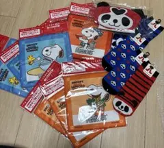 スヌーピー ミニタオル 9枚セット