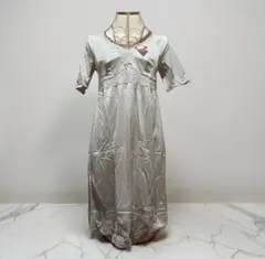 新品　シャルレ 半袖スリップ L-90 汗ジミ防止 冷え対策 ベージュ