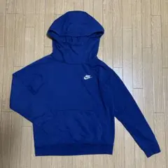 NIKE/ナイキ/コットン/ロゴ/パーカー/エッセンシャル/ファンネル/ブルー
