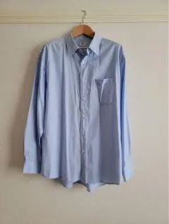 Y*n様 【ユニクロ】ブロードシャツ ボタンダウンカラー BLUE, XL