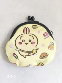 ちいかわもぐもぐ本舗 2.5丸がま口 うさぎ