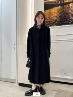 新品タグ付き】steven alanウールテントショートコートS/Black - メルカリ