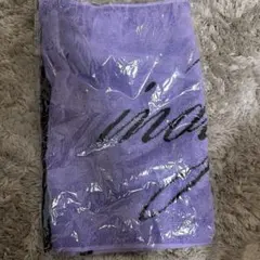 indigo la End タオル　紫にて　グッズ