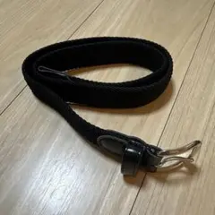学生ゴムメッシュベルト　ブラック