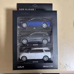 ヒュンダイ　キア　ミニカーセット 新品日本未入荷□韓国ミニカー 1／38□起亜自動車KIA・EV6 ヒュンダイ