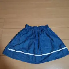 デニム風スカート 150cm