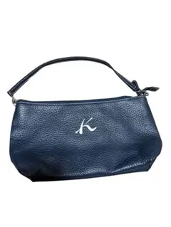 ハンドバック　ネイビー　キタムラ