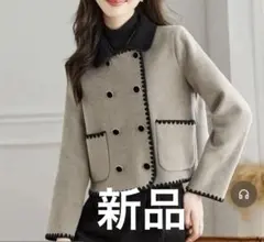 グレーウール風ジャケット Mサイズ