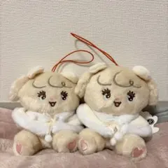 Lil ala mode おめかしポンチョマスコット ナッツ 2つセット