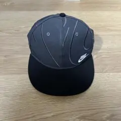 Nike グレー ブラック キャップ M/L