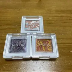 【新品・未使用】コスメまとめ売りMISSHA アイシャドウ 3個
