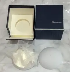 4°C 正方形　円形　アクセサリーケース