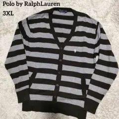 Polo by RalphLauren 　ニットカーディガン　3XL 大きめ