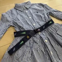 ラルフローレン　ストライプワンピース　10